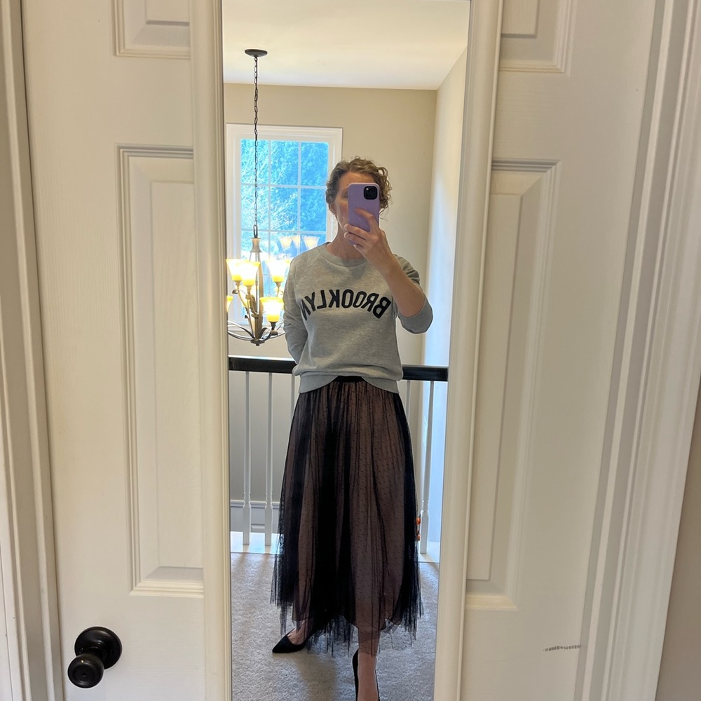 Like New J Crew Tulle Skirt Sz 00